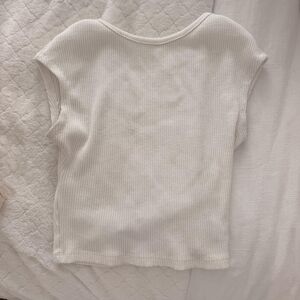 Zara Women's White Crop-top